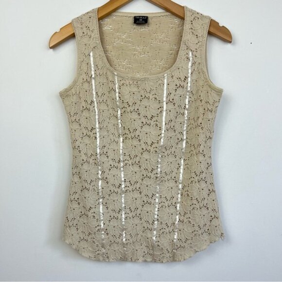 Y2K tribal lace corset style tank - Picture 8 of 9